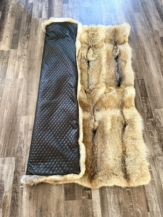 Coyote Fur Blanket 50 x 60 image 2