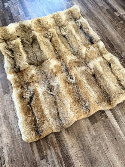 Coyote Fur Blanket