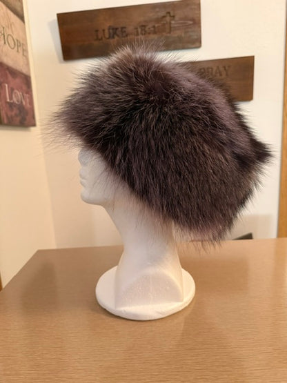 Raccoon Pillbox Hat